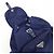 Zaino PRADA in nylon e pelle con logo Triangle Navy B4650F - vista 16