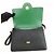 Borsa a tracolla Louis Vuitton Epi Free Run Noir Borneo Green M52414 - vista 18