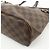 Borsa a spalla Louis Vuitton Damier Neverfull PM Ebene N51109 - vista 10