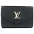 Louis Vuitton Portefeuille Lock Mini Compact Wallet Noir M63921