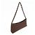 Salvatore Ferragamo Borsa a tracolla e borsa a mano Ferragamo Varra in nylon e pelle con catena, Marrone - vista 4