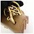 FENDI Mini Kan I Borsa a tracolla e spalla in pelle con catena Beige 8M0381 - vista 15
