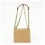 FENDI Mini Kan I Borsa a tracolla e spalla in pelle con catena Beige 8M0381 - vista 2
