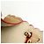 FENDI Mini Kan I Borsa a tracolla e spalla in pelle con catena Beige 8M0381 - vista 20