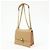 FENDI Mini Kan I Borsa a tracolla e spalla in pelle con catena Beige 8M0381 - vista 3