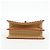 FENDI Mini Kan I Borsa a tracolla e spalla in pelle con catena Beige 8M0381 - vista 5