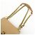 FENDI Mini Kan I Borsa a tracolla e spalla in pelle con catena Beige 8M0381 - vista 6