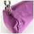 PRADA Mini borsa a mano pochette in raso con logo triangolare Viola - vista 16