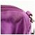 PRADA Mini borsa a mano pochette in raso con logo triangolare Viola - vista 18