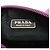 PRADA Mini borsa a mano pochette in raso con logo triangolare Viola - vista 22