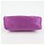 PRADA Mini borsa a mano pochette in raso con logo triangolare Viola - vista 5