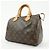 Louis Vuitton Monogram Speedy 25 Boston Bag Hand Bag Brown M41528 - vista 3