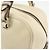 PRADA Borsa Boston in pelle Vitello Daino Borsa a tracolla Ivory BR3091 - vista 16