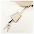 PRADA Borsa Boston in pelle Vitello Daino Borsa a tracolla Ivory BR3091 - vista 19