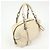 PRADA Borsa Boston in pelle Vitello Daino Borsa a tracolla Ivory BR3091 - vista 4