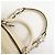PRADA Borsa Boston in pelle Vitello Daino Borsa a tracolla Ivory BR3091 - vista 6