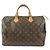 Louis Vuitton Monogram Speedy 35 Boston Bag Hand Bag Brown M41524