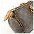 Louis Vuitton Monogram Speedy 40 Borsa a Mano Borsa Boston Marrone M41522 - vista 15