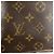 Louis Vuitton Monogram Speedy 40 Borsa a Mano Borsa Boston Marrone M41522 - vista 20