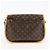 Borsa a Tracolla Louis Vuitton Monogram Menilmontant MM Marrone M40473 - vista 2