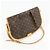 Borsa a Tracolla Louis Vuitton Monogram Menilmontant MM Marrone M40473 - vista 4