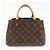 Louis Vuitton Monogram Montaigne BB Borsa 2Way Borsa a Mano Brown M41055 - vista 2