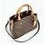 Louis Vuitton Monogram Montaigne BB Borsa 2Way Borsa a Mano Brown M41055 - vista 4