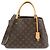 Louis Vuitton Monogram Montaigne MM 2Way Bag Hand Bag Brown M41056