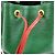 Borsa a tracolla Louis Vuitton Epi Petit Noe Bicolor Verde Rosso M44147 - vista 17