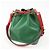 Borsa a tracolla Louis Vuitton Epi Petit Noe Bicolor Verde Rosso M44147 - vista 3