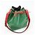 Borsa a tracolla Louis Vuitton Epi Petit Noe Bicolor Verde Rosso M44147 - vista 4