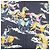Hermès HERMES Carre Double Face 90 Seide 100% Tuch Les Mustangs Marble Navy - Ansicht 7