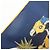 Hermès HERMES Carre Double Face 90 Seide 100% Tuch Les Mustangs Marble Navy - Ansicht 9