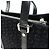 Céline Borsa Tote e Borsa a Mano CELINE C Macadam in pelle scamosciata Nero - vista 9