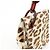 Borsa a tracolla PRADA in vitello con catena in plastica e logo triangolare Beige Brown - vista 14