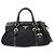 Borsa a spalla e a mano 2Way in nylon e pelle con logo PRADA Nera BN2032