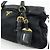 Borsa a spalla e a mano 2Way in nylon e pelle con logo PRADA Nera BN2032 - vista 18
