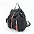 PRADA Triangle Logo Nylon Leather Backpack Studs Black Red1BZ811 - view 3