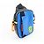 COACH Edge L-Pack Borsa a Vita in Pelle Borsa a Tracolla Blue Black - vista 4