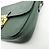 Borsa a tracolla Miu Miu in pelle Madras Verde Scuro RT0638 - vista 12