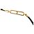 Hermès HERMES Bracciale Roulis Double Tour in pelle Veau Swift Nero Oro - vista 8