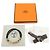 Hermès HERMES Bracciale Roulis Double Tour in pelle Veau Swift Nero Oro - vista 9
