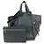 Borsa a tracolla LOEWE Anagram Hammock Medium in pelle nera