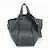 Borsa a tracolla LOEWE Anagram Hammock Medium in pelle nera - vista 2