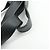 Borsa a tracolla LOEWE Anagram Hammock Medium in pelle nera - vista 8