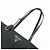 Borsa Tote e Borsa a Spalla PRADA in pelle di vitello con logo Nero - vista 6