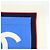 Sciarpa CHANEL COCO Mark 100% seta blu bianco navy rosso - vista 4
