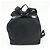 Zaino PRADA in nylon e pelle con logo Triangle Nero BZ2811 - vista 2