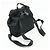 Zaino PRADA in nylon e pelle con logo Triangle Nero BZ2811 - vista 6