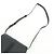 Chloé Borsa a spalla e crossbody Chloe Alphabet in pelle Nero - vista 6